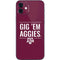 Texas A&M University Gig Em Aggies iPhone 12 Mini Skin