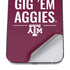 Texas A&M University Gig Em Aggies iPhone 12 Pro Max Skin
