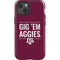 Texas A&M University Gig Em Aggies iPhone 13 Impact Case