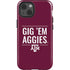 Texas A&M University Gig Em Aggies iPhone 13 Impact Case