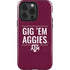 Texas A&M University Gig Em Aggies iPhone 13 Pro Impact Case