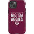 Texas A&M University Gig Em Aggies iPhone 15 Impact Case