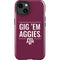 Texas A&M University Gig Em Aggies iPhone 15 Plus Impact Case