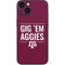 Texas A&M University Gig Em Aggies iPhone 15 Plus Skin