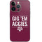 Texas A&M University Gig Em Aggies iPhone 15 Pro Skin