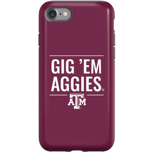 Texas A&M University Gig Em Aggies iPhone SE (2nd & 3rd Gen) Pro Case