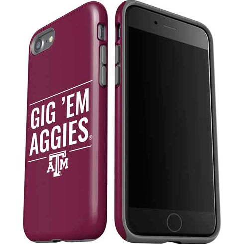 Texas A&M University Gig Em Aggies iPhone SE (2nd & 3rd Gen) Pro Case