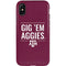 Texas A&M University Gig Em Aggies iPhone X Pro Case