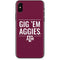 Texas A&M University Gig Em Aggies iPhone XS Max Skin