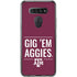 Texas A&M University Gig Em Aggies LG K51/Q51 Clear Case