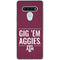 Texas A&M University Gig Em Aggies LG Stylo 6 Clear Case