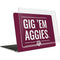 Texas A&M University Gig Em Aggies MacBook Air 13in (2020) Case plus Skin