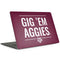 Texas A&M University Gig Em Aggies Apple MacBook Pro 15-inch Skin