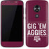 Texas A&M University Gig Em Aggies Moto E5 Play Skin
