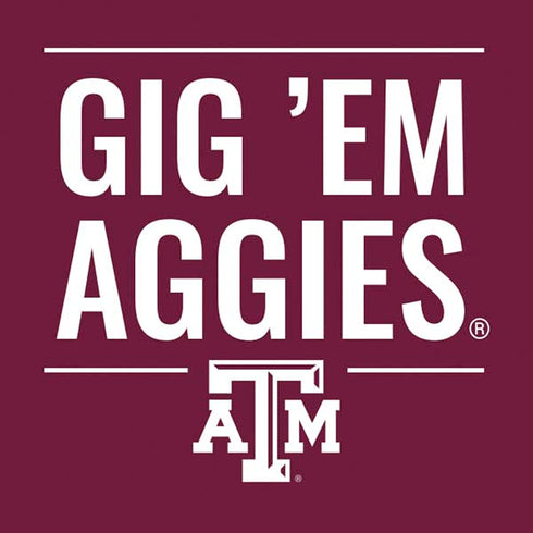 Texas A&M University Gig Em Aggies Moto E5 Play Skin