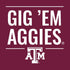 Texas A&M University Gig Em Aggies Moto E5 Play Skin