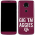 Texas A&M University Gig Em Aggies Moto E5 Plus Skin