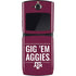Texas A&M University Gig Em Aggies Motorola RAZR Skin