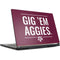 Texas A&M University Gig Em Aggies MSI GS65 Stealth Laptop Skin