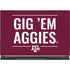 Texas A&M University Gig Em Aggies MSI GS65 Stealth Laptop Skin