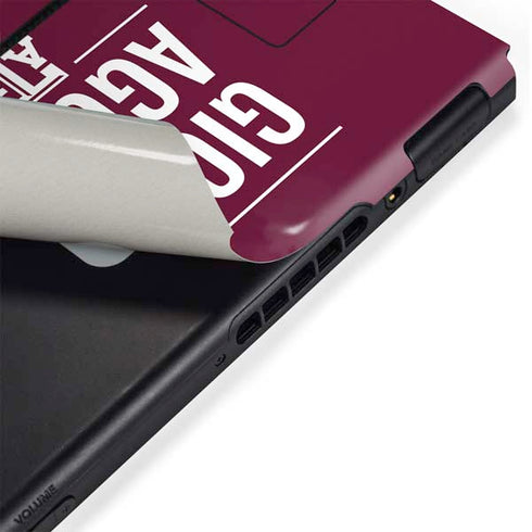 Texas A&M University Gig Em Aggies Nintendo Switch Bundle Skin