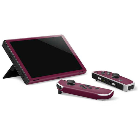 Texas A&M University Gig Em Aggies Nintendo Switch OLED (2021) Skin