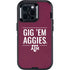 Texas A&M University Gig Em Aggies Otterbox Defender iPhone Skin