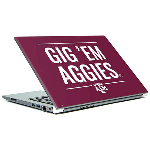Texas A&M University Gig Em Aggies Portege Z30t/Z30t-A Skin