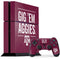 Texas A&M University Gig Em Aggies PS4 Console and Controller Bundle Skin
