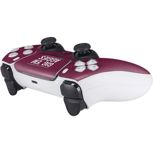 Texas A&M University Gig Em Aggies PS5 Controller Skin