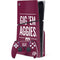 Texas A&M University Gig Em Aggies PS5 Slim Disk Bundle Skin
