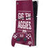 Texas A&M University Gig Em Aggies PS5 Slim Digital Edition Console Skin