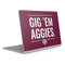 Texas A&M University Gig Em Aggies Surface Book 2 13.5in Skin