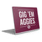 Texas A&M University Gig Em Aggies Surface Book 2 15in Skin
