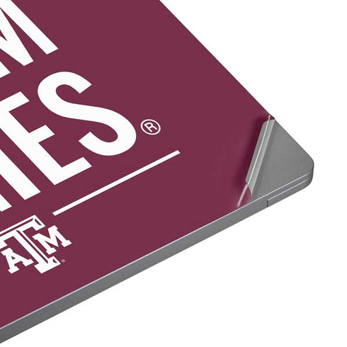 Texas A&M University Gig Em Aggies Surface Laptop 4 15in Skin