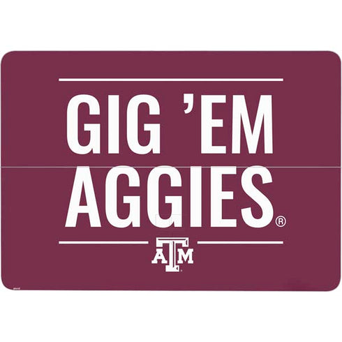 Texas A&M University Gig Em Aggies Surface Laptop Studio Skin