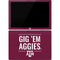 Texas A&M University Gig Em Aggies Surface Pro 7 Skin