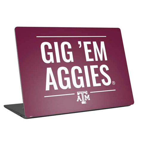 Texas A&M University Gig Em Aggies Universal Laptop 14in (11.4 x 8.2in) Skin