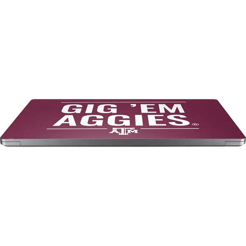 Texas A&M University Gig Em Aggies Universal Laptop 16.6in (13.4 x 9.7in) Skin