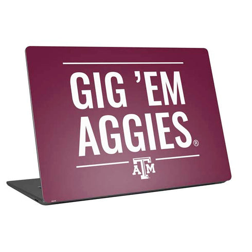 Texas A&M University Gig Em Aggies Universal Laptop 17in (13.8 x 10in) Skin