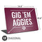 Texas A&M University Gig Em Aggies Universal Laptop 18in (14.6 x 10.6in) Skin