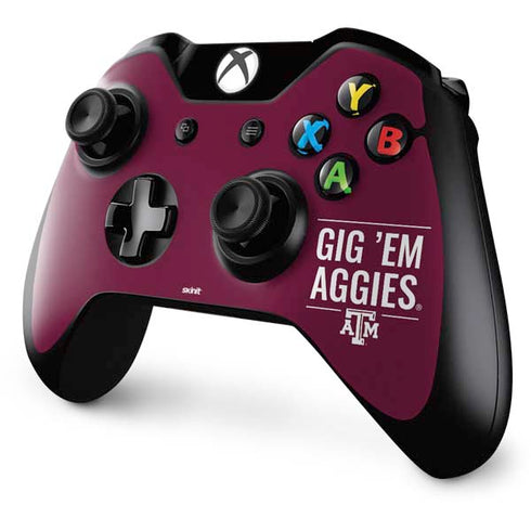 Texas A&M University Gig Em Aggies Xbox One Controller Skin