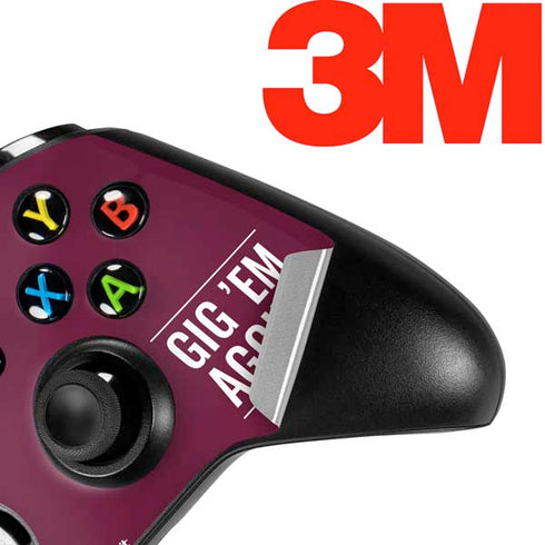 Texas A&M University Gig Em Aggies Xbox One S Controller Skin