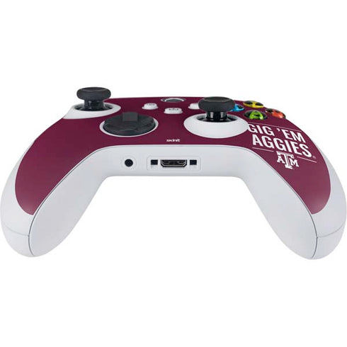 Texas A&M University Gig Em Aggies Xbox Series S Controller Skin