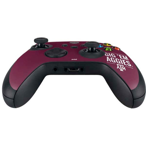 Texas A&M University Gig Em Aggies Xbox Series X Controller Skin