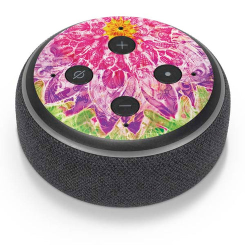 Ginseng Flower Amazon Echo Dot Skin