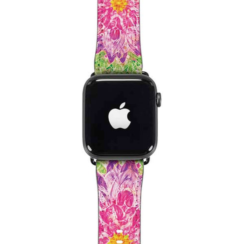 Ginseng Flower Apple Watch Band 38-40mm