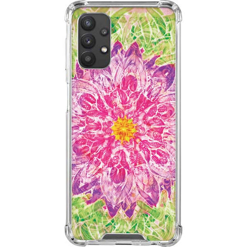 Ginseng Flower Galaxy A32 5G Clear Case