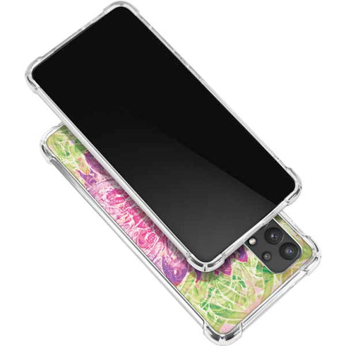 Ginseng Flower Galaxy A32 5G Clear Case