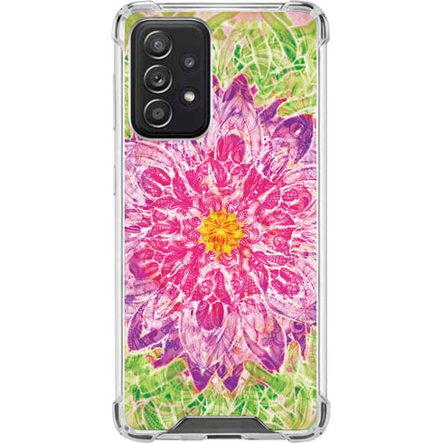 Ginseng Flower Galaxy A52 5G Clear Case